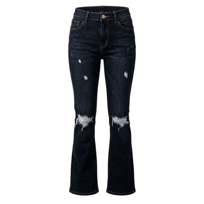 Philipp Plein Blue Cotton Women Jeans