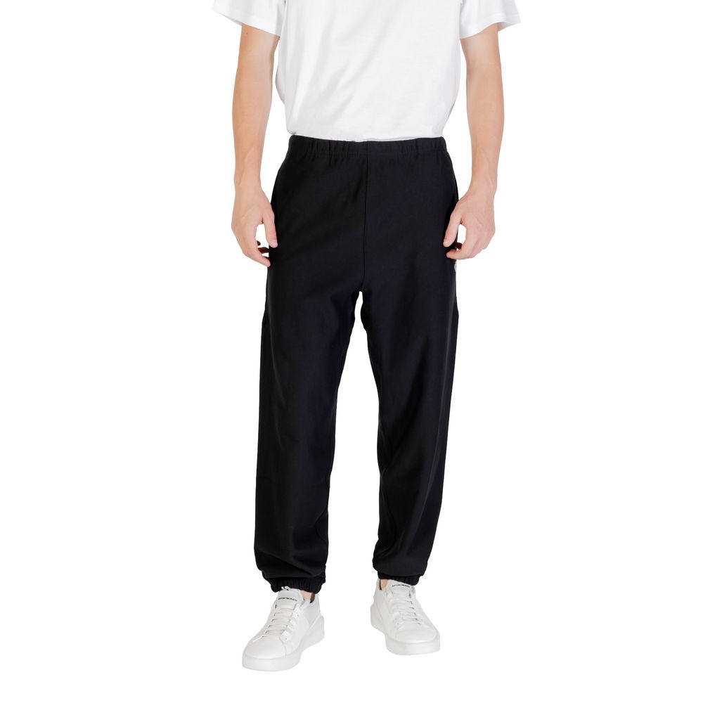 Calvin Klein Jeans Schwarze Baumwoll-Jogginghose
