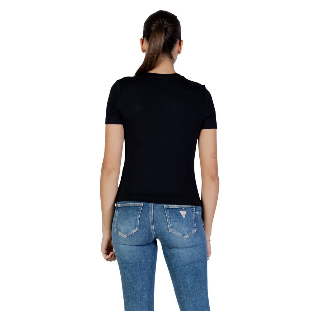 Guess Active Black Cotton T-Shirt