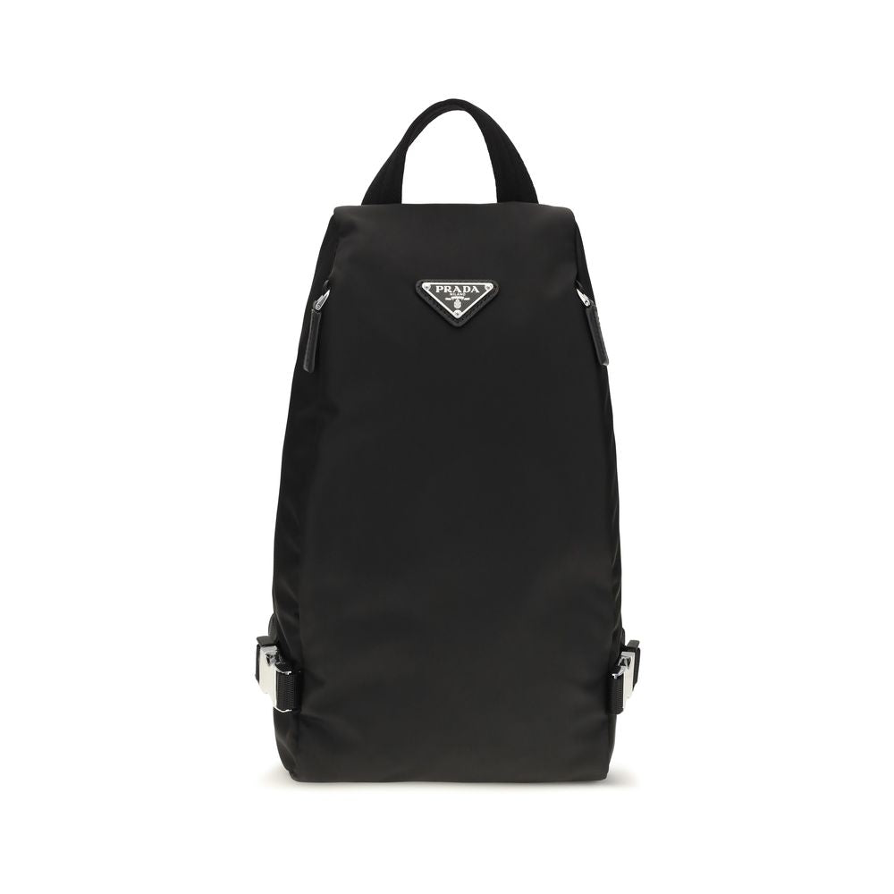 Prada Black Nylon Backpack
