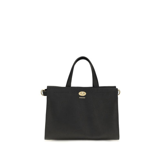 Burberry Black Cotton Handbag