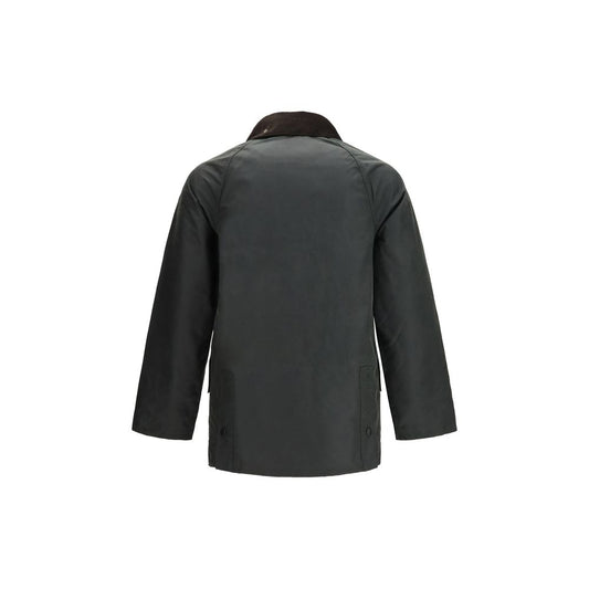 Barbour Gray Cotton Shell Jacket