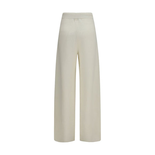 Max Mara Beige Cashmere Casual Pants