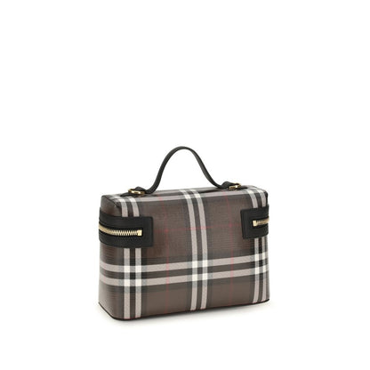 Burberry Brown Cotton Shoulder Bag