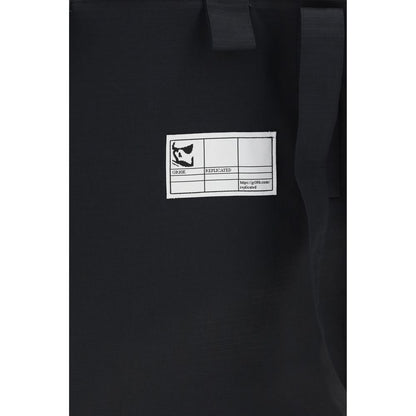 GR10K Black Polyester Shoulder Bag