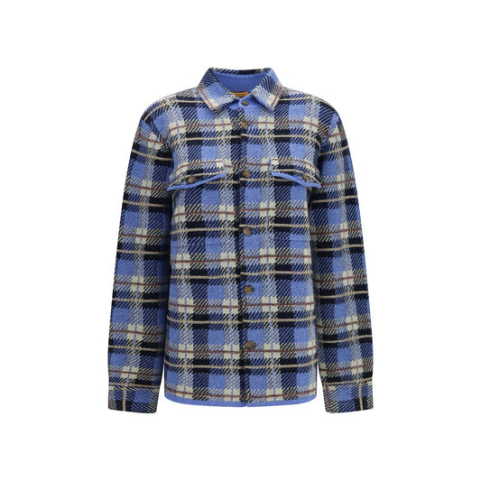 Guest in Residence Blue Cashmere Dress Shirt