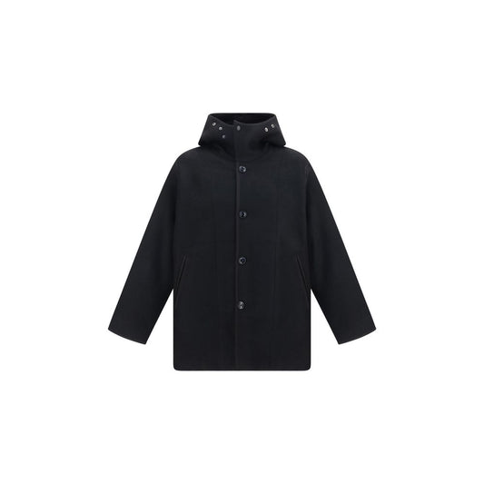 Our Legacy Black Wool Oves Aries Full-Length Jacket