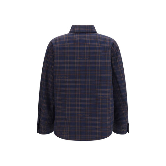 Off-White Blue Cotton Shirt