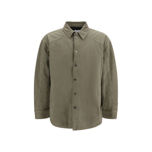 Off-White Bicolor Cotton Shell Jacket