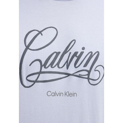 Calvin Klein Jeans Blue Cotton T-Shirt