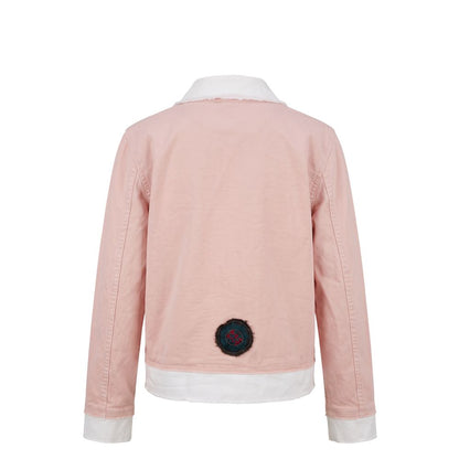 Mr&Mrs Italy Pink Cotton Women's Jacket