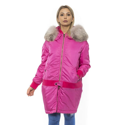 Mr&Mrs Italy Pink Cotton Women Jacket
