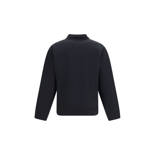 Valentino Garavani Black Cotton Sweatshirt