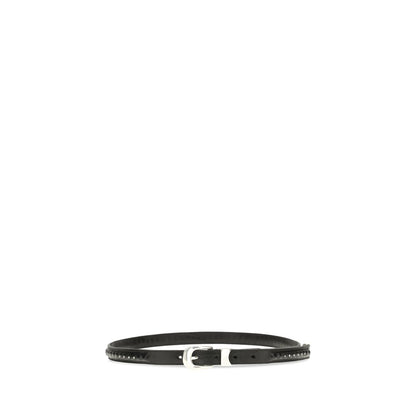 Our Legacy Black Calf Leather Bos Taurus Regular Belt