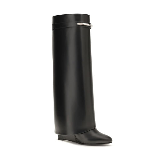 Givenchy Black Calf Leather Bos Taurus Ankle Boots