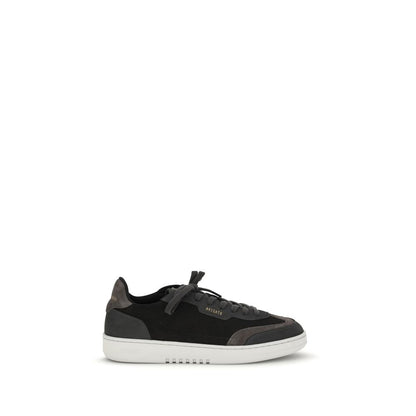 Axel Arigato Black Nubuc Leather Athletic Sneakers