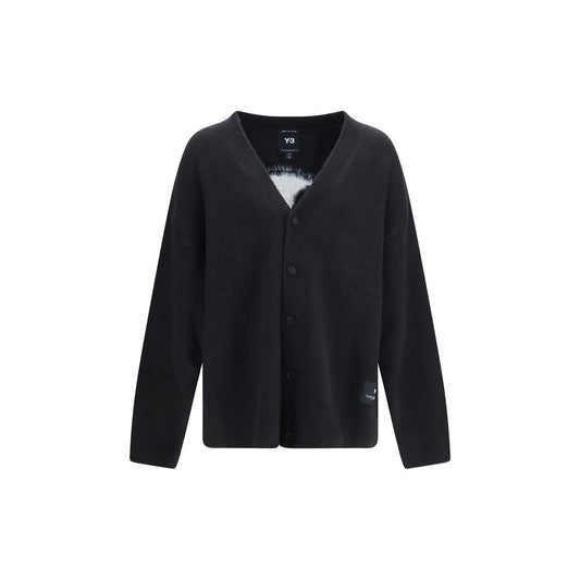 Y-3 Black Polyamide Cardigan
