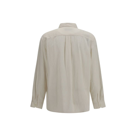 Our Legacy Beige Lyocell Dress Shirt