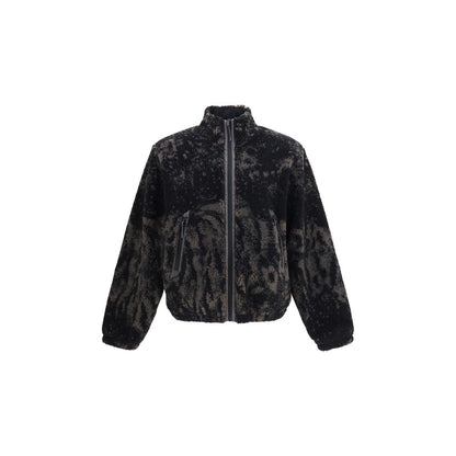 ROA Brown Polyester Full-Length Jacket