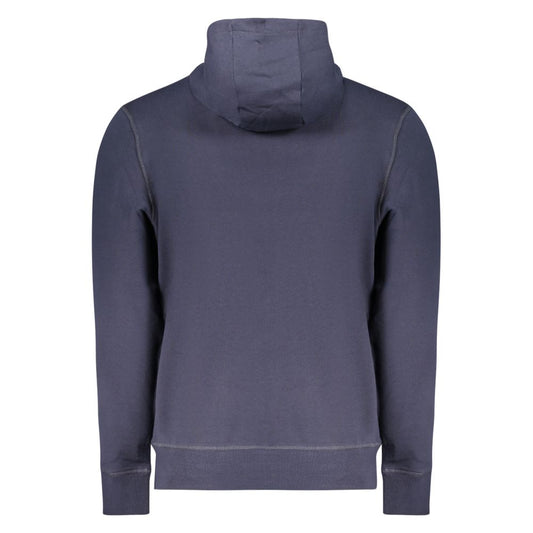 North Sails Blue Cotton Men's Hoodie