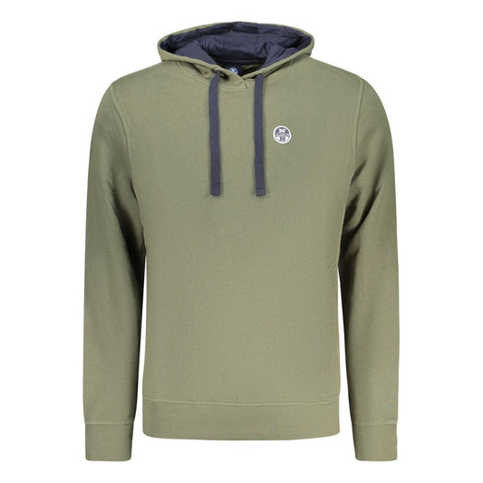 North Sails Verde Cotton Uomo Hoodie