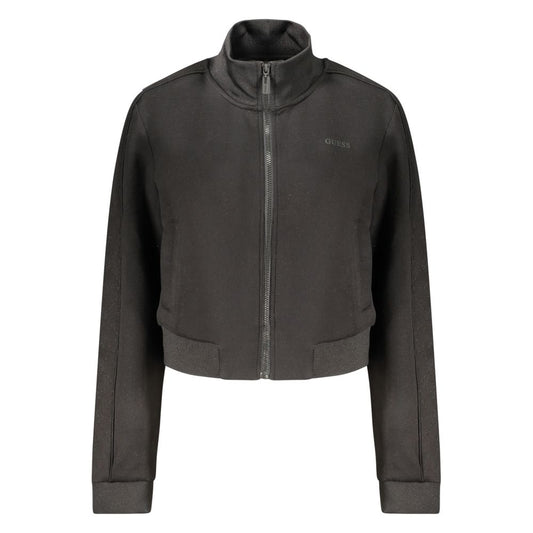 Guess Jeans Black Lyocell Womens Sweatshirt