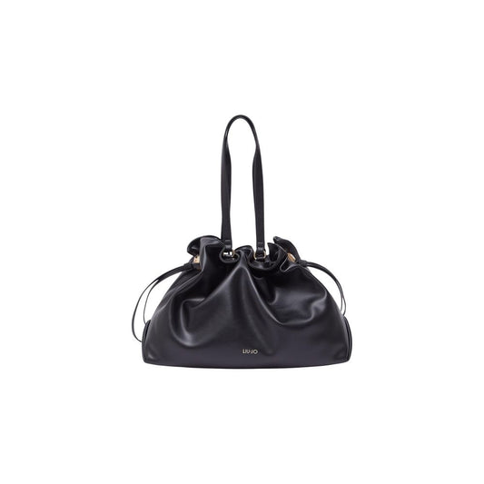Liu Jo Schwarze Handtasche aus Polyethylen