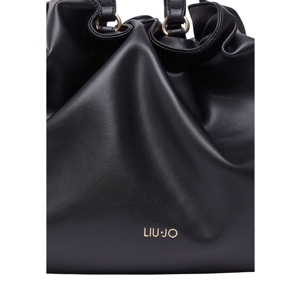 Liu Jo Schwarze Handtasche aus Polyethylen