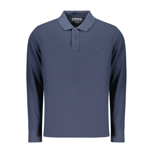 Timberland Blue Cotton Polo Shirt