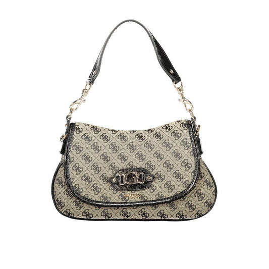Guess Jeans Black Polyester Handbag