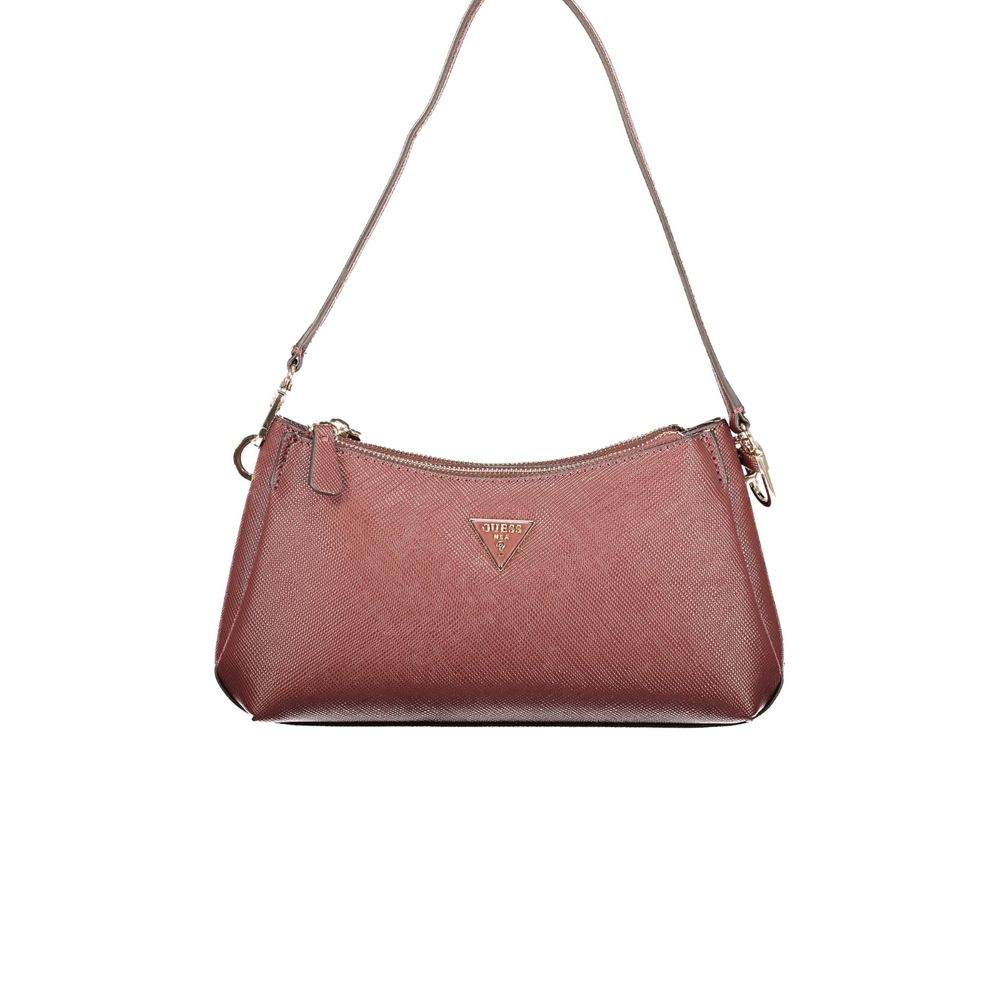 Guess Jeans Braune Polyurethan-Damentasche