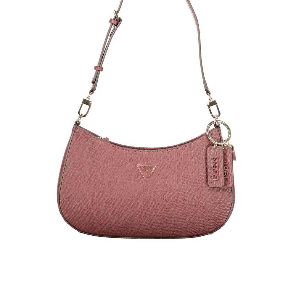 Guess Jeans Braune Polyurethan-Damentasche
