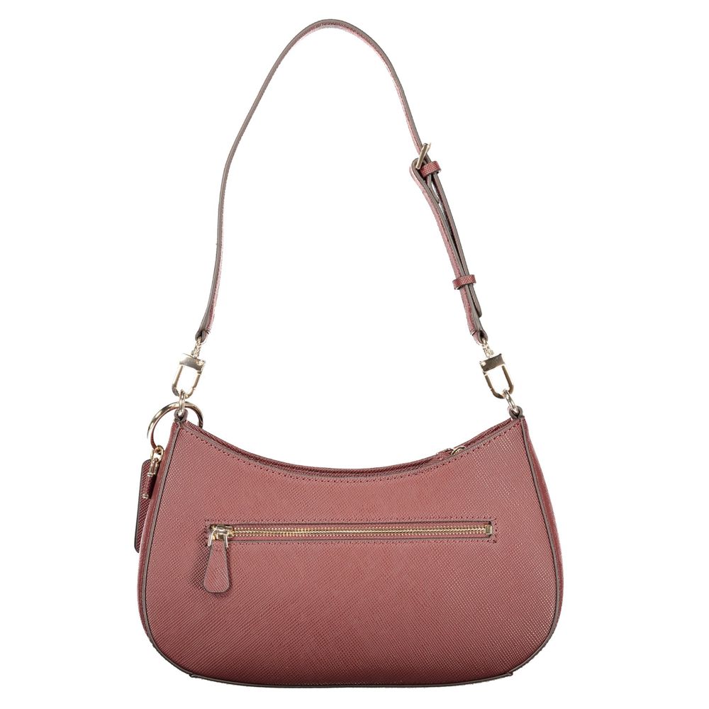 Guess Jeans Braune Polyurethan-Damentasche