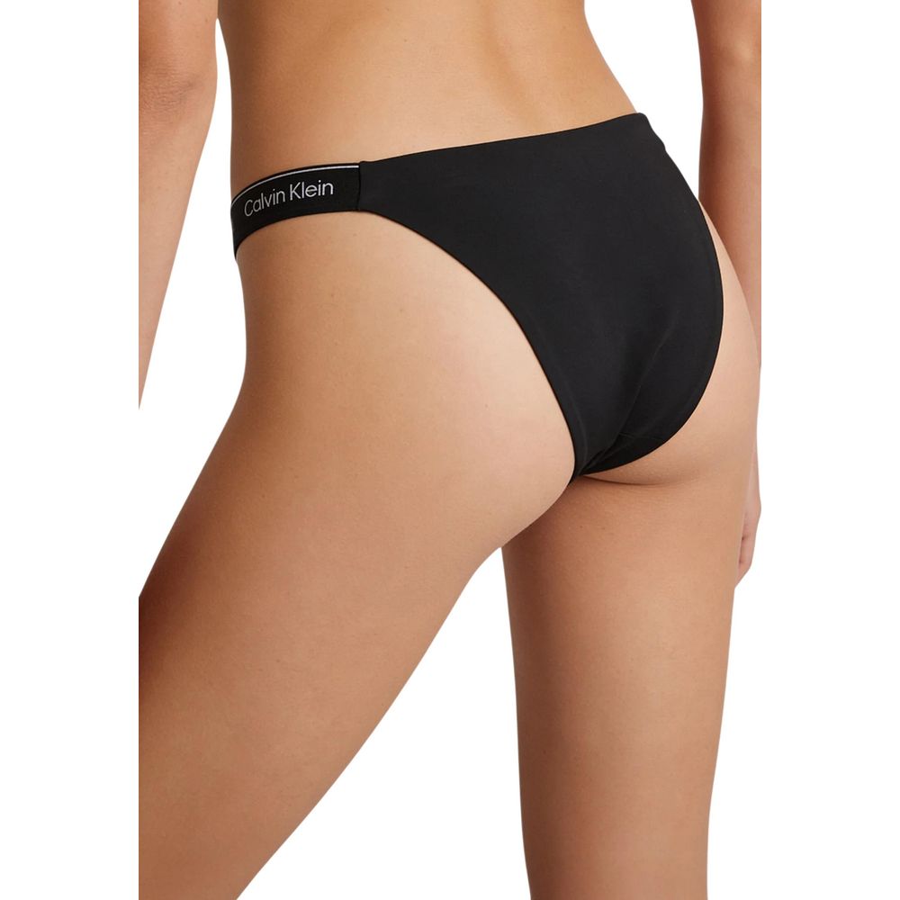 Calvin Klein Jeans Black Recycled Polyester Bikini