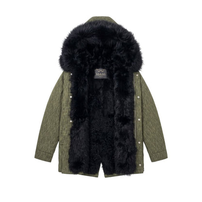 Mr&Mrs Italy Green Cotton Women's Jacket
