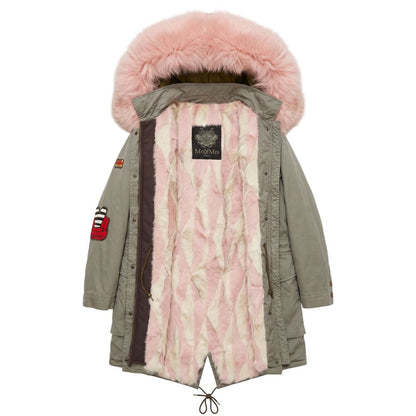 Mr&Mrs Italy Pink Cotton Women's Jacket