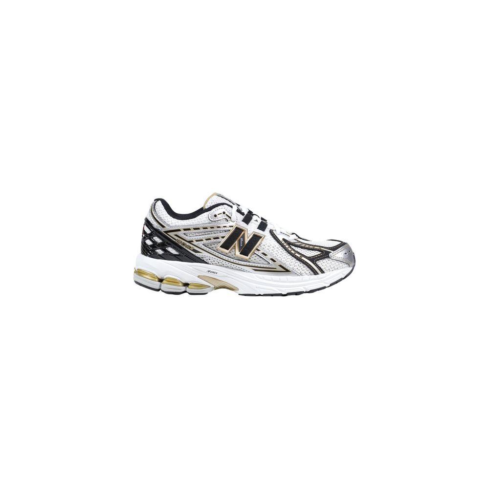 New Balance Silver Synthetic Athletic Sneakers
