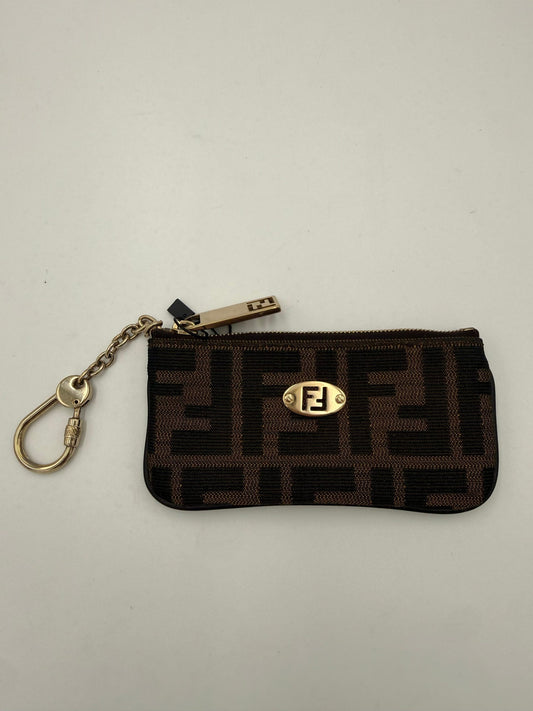 Fendi FENDI FF Coin Purse/Card Holder with Chain