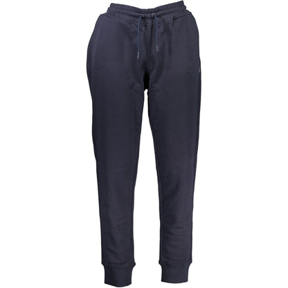 K-WAY Blu Cotton Men's Track Pant