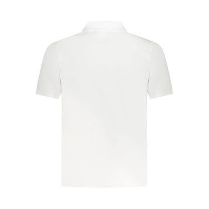 K-WAY White Cotton Men's Polo Shirt