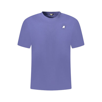 K-WAY Blue Cotton Men T-Shirt