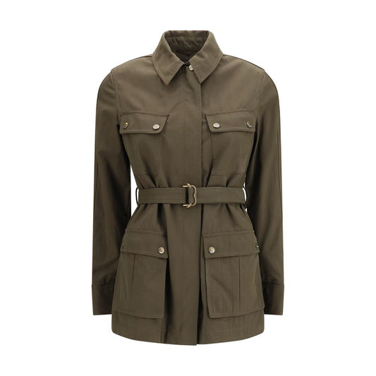 Burberry Bicolor Cotton Shell Jacket