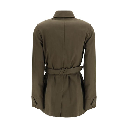 Burberry Bicolor Cotton Shell Jacket