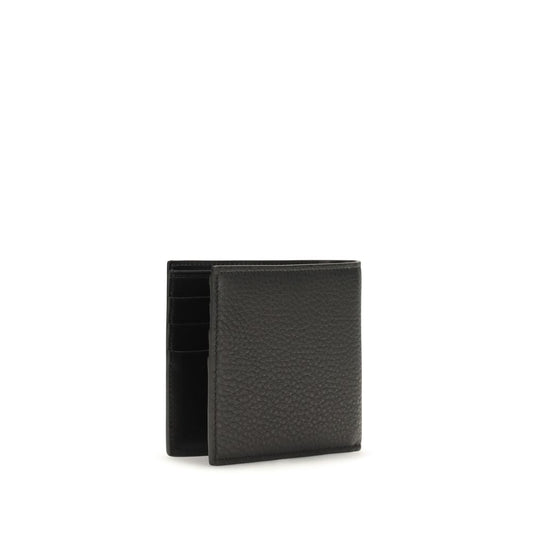 Dolce & Gabbana Black Calf Leather Bos Taurus Wallet