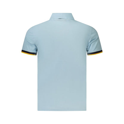 K-WAY Azzurro Cotton Mens Polo