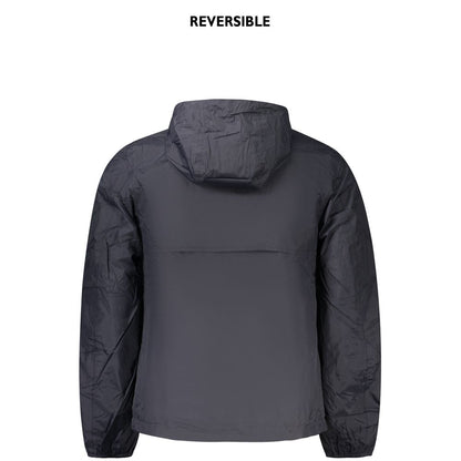 K-WAY Blue Nylon Shell Jacket