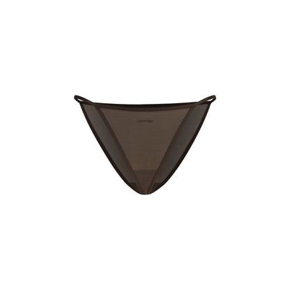 Calvin Klein Brown Nylon Pantie