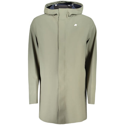 K-WAY Verde Polyester Mens Jacket