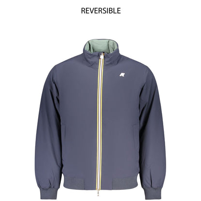 K-WAY Blue Polyamide Men's Jacket