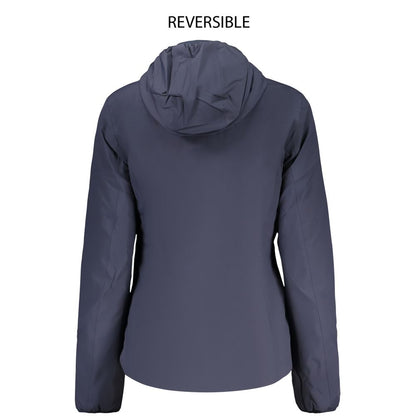 K-WAY Blue Nylon Shell Jacket